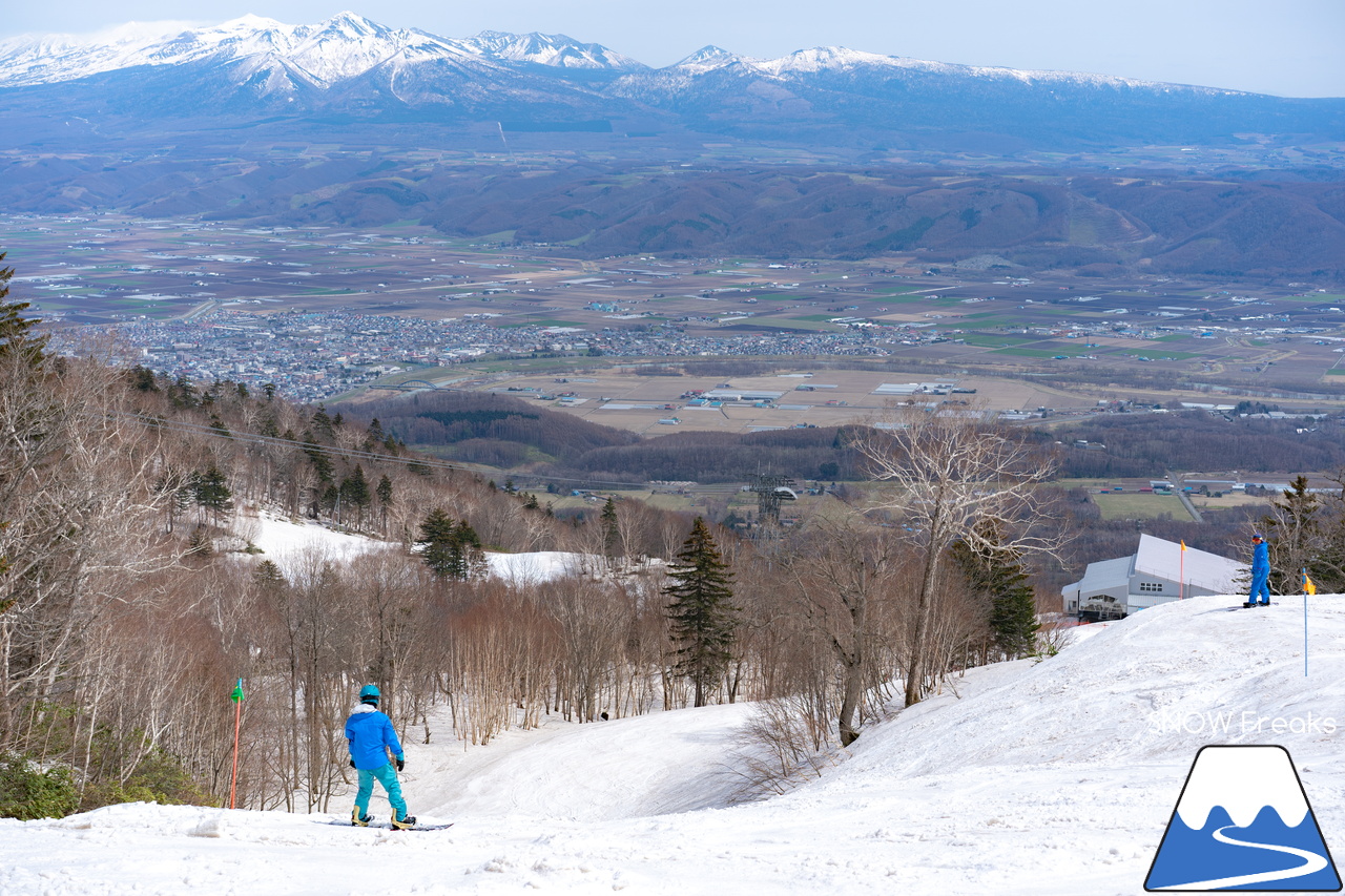 富良野スキー場｜高度感たっぷり、標高900ｍの別世界。大雪山系を望む絶景と春雪を思いっきり楽しみましょう！